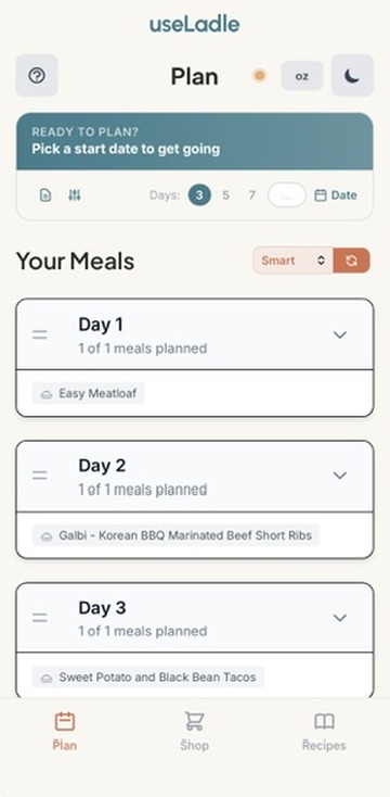 Meal planning